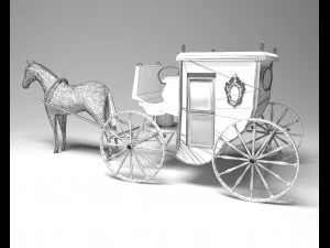 Deluxe Carriage 3D Model