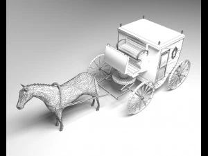 Deluxe Carriage 3D Model
