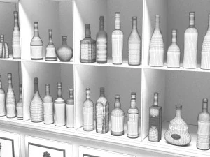 American Bar 2 3D Model