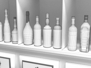 American Bar 2 Model 3D