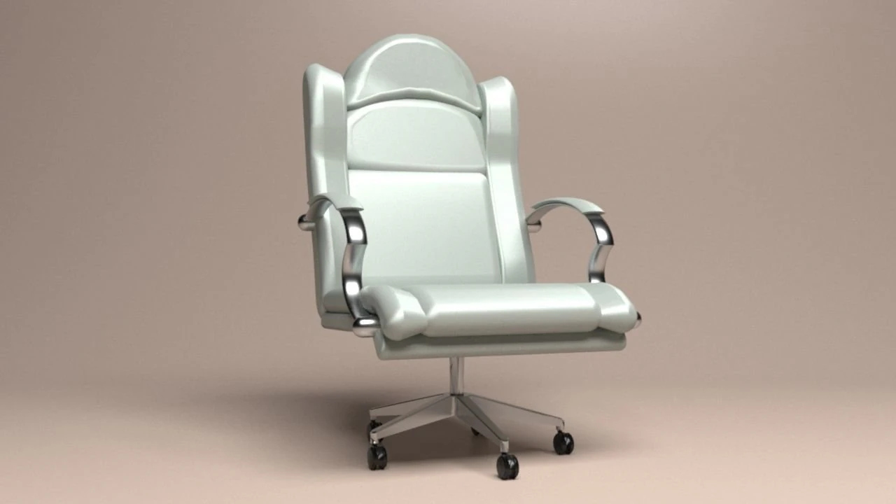 Executive Chair 2 3D Model .c4d .max .obj .3ds .fbx .stl .blend