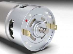 DC Motor 3D Модель