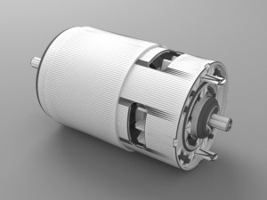 DC Motor 3D Модель