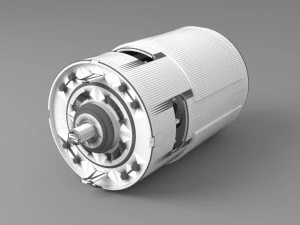 DC Motor 3D Model