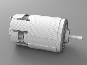 DC Motor 3D Модель