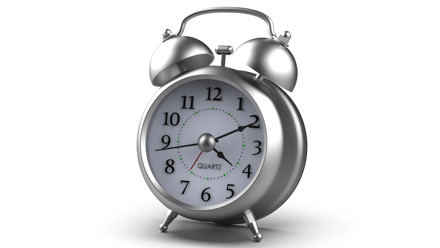 Alarm Clock 4K 3D Model .c4d .max .obj .3ds .fbx .stl .blend 