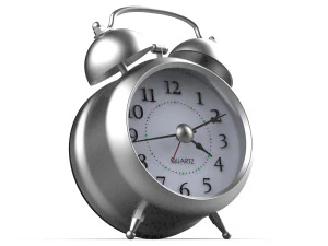 Alarm Clock 4K 3D Model