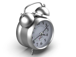 Alarm Clock 4K 3D Model