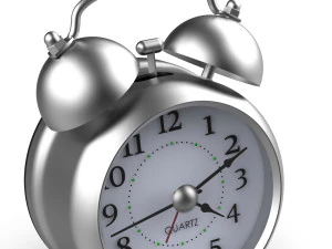Alarm Clock 4K 3D Model