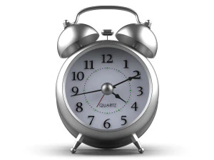 Alarm Clock 4K 3D Model