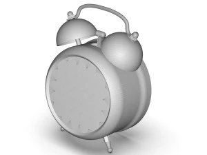 Alarm Clock 4K 3D Model