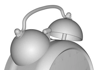 Alarm Clock 4K 3D Model