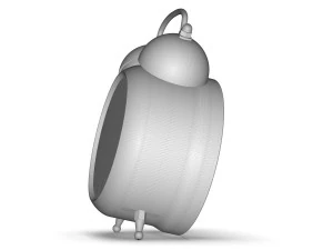 Alarm Clock 4K 3D Model