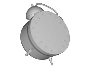 Alarm Clock 4K 3D Model