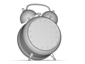 Alarm Clock 4K 3D Model