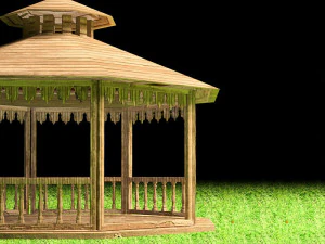 Pergola 3D Model