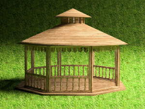 Pergola 3D 模型