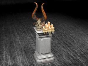 Shaddar Skull 3D Модель
