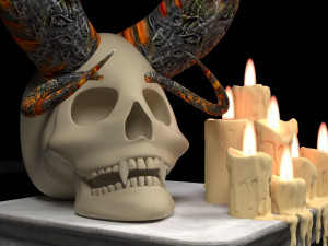 Shaddar Skull Modelo 3D