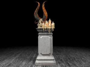 Shaddar Skull Modelo 3D