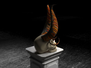 Shaddar Skull Modelo 3D