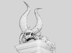 Shaddar Skull Modelo 3D