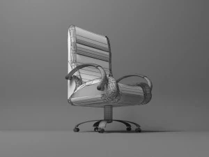 Boss Office Chair 3D Model