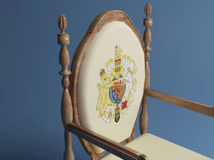 Luxury Chair 3D Model