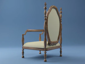 Luxury Chair 3D Model