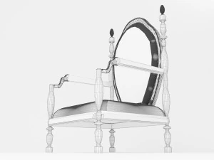 Luxury Chair 3D Model