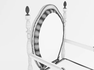 Luxury Chair 3D Model