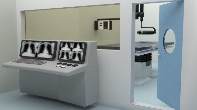 X-Ray Unit 3D Model .c4d .max .obj .3ds .fbx .stl .blend 
