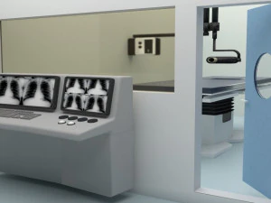 R&ouml;ntgeneenheid 3D Model