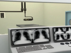 R&ouml;ntgeneenheid 3D Model