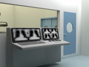 R&ouml;ntgeneenheid 3D Model