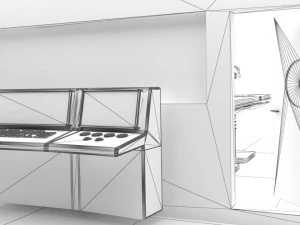 R&ouml;ntgeneenheid 3D Model