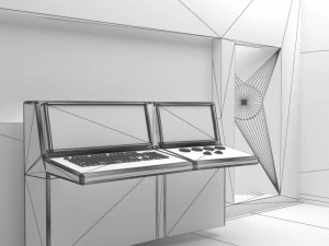 R&ouml;ntgeneenheid 3D Model