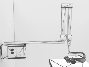 R&ouml;ntgeneenheid 3D Model