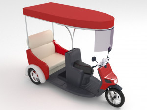 Mototaxi 3D Модель