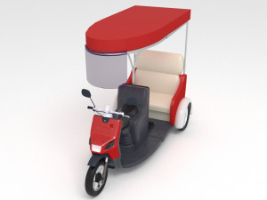 Mototaxi 3D Модель