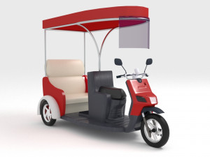 Mototaxi 3Dモデル