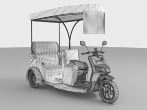 Mototaxi 3D Модель