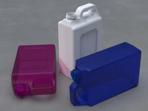 Gallon and Mold 4K 3D Model