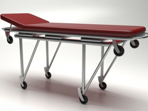 Ambulance Stretcher 3D 모델