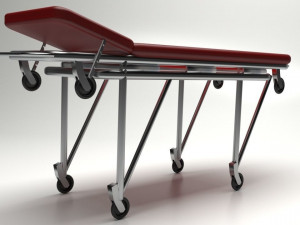 Ambulance Stretcher 3D 모델