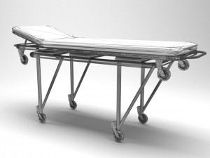 Ambulance Stretcher 3D 모델