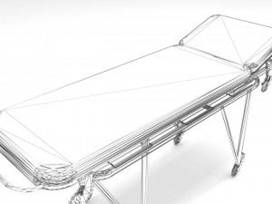 Ambulance Stretcher 3D 모델