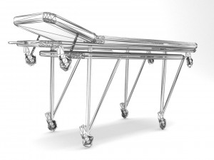 Ambulance Stretcher 3D 모델