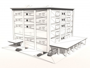 Hospital 3D Model