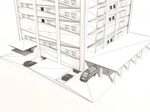 Hospital 3D Model